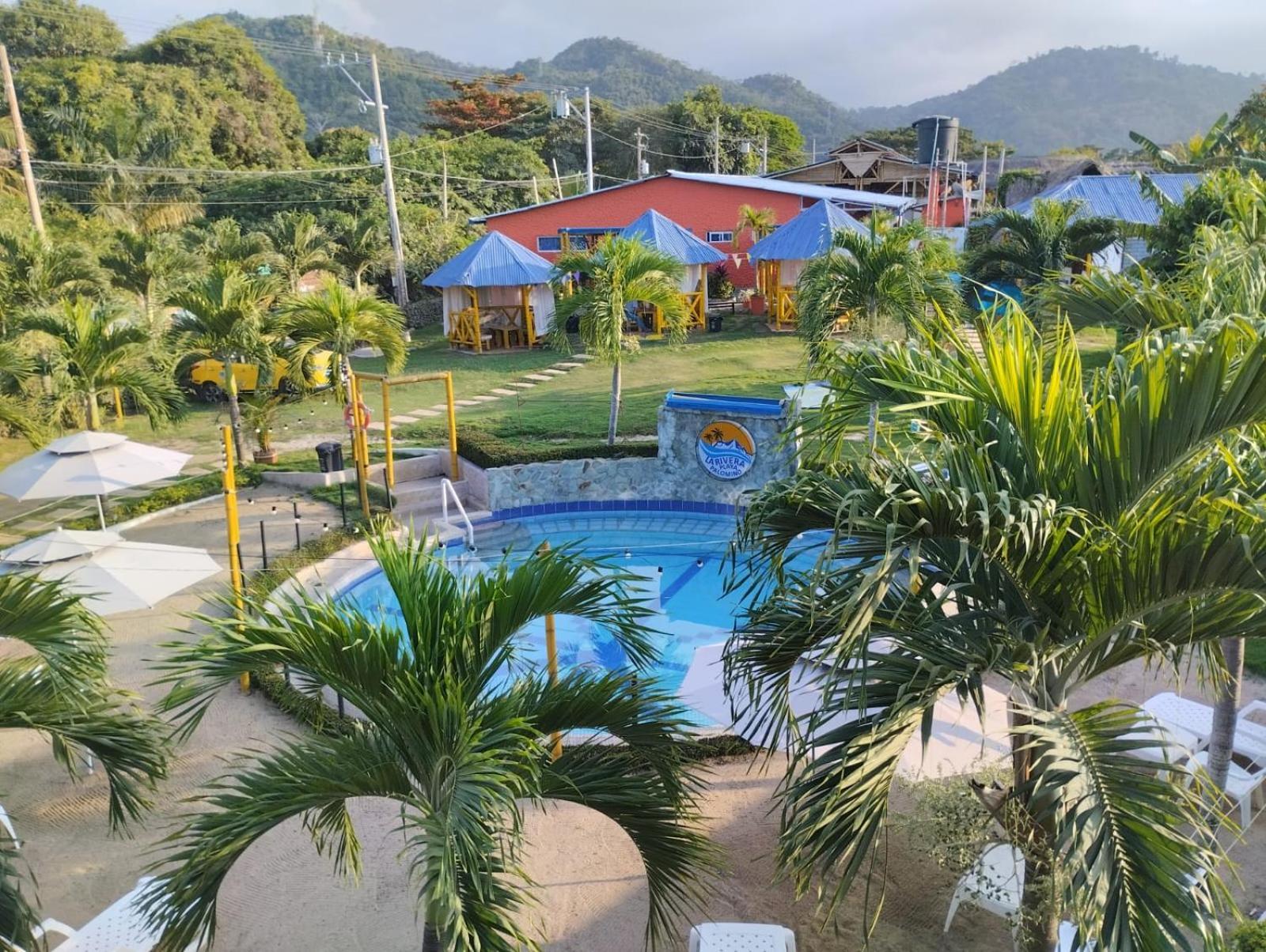 La Rivera Playa Palomino Bagian luar foto